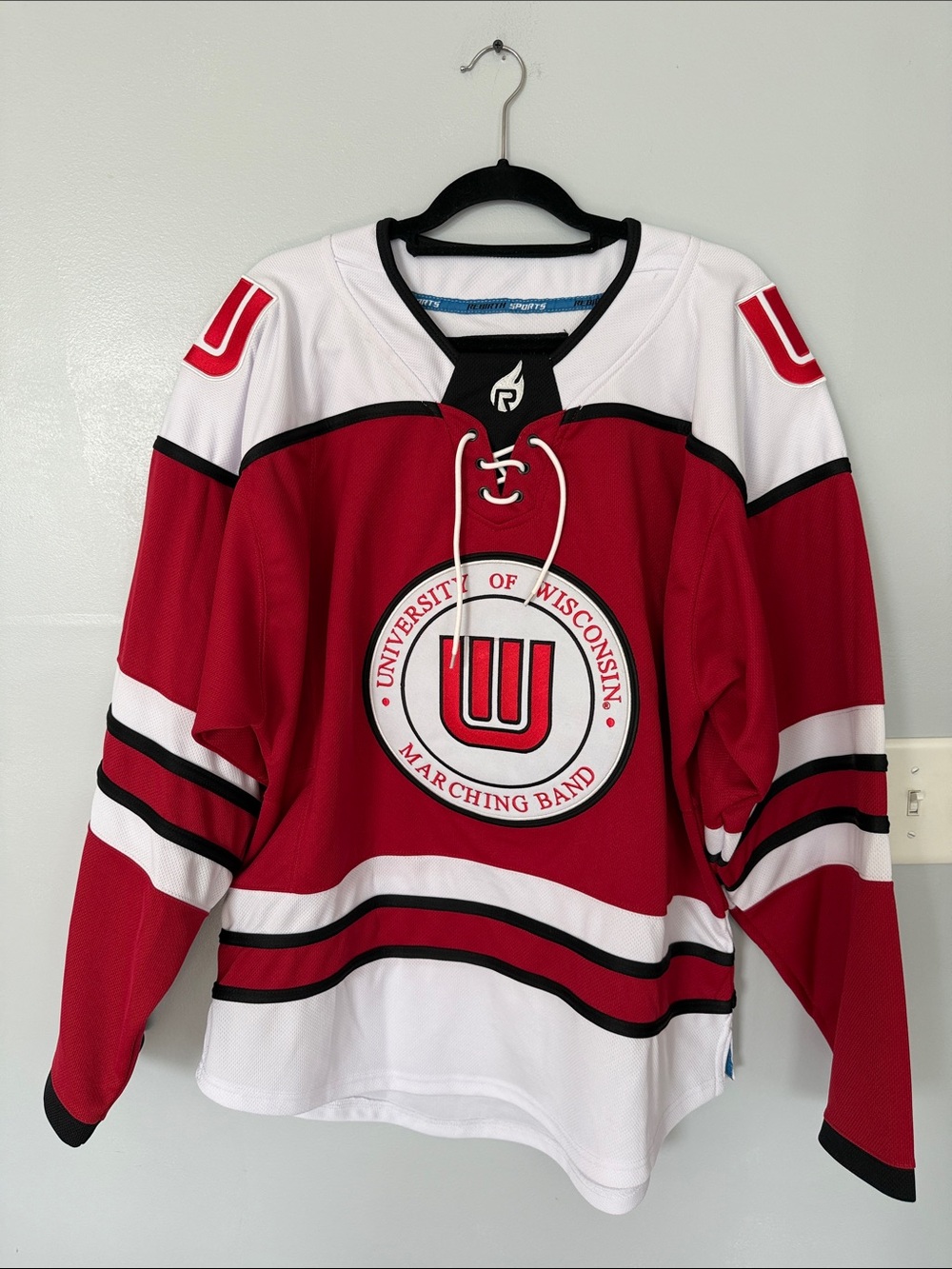 University of Wisconsin Marching Band Hockey Jersey